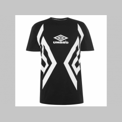 Umbro čierne pánske tričko FULL PRINT s tlačeným logom materiál 100%bavlna